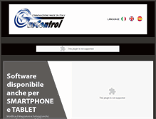 Tablet Screenshot of gascontrol.it